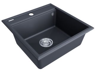 Мойка кухонная Paulmark Stepia PM115051-AN антрацит